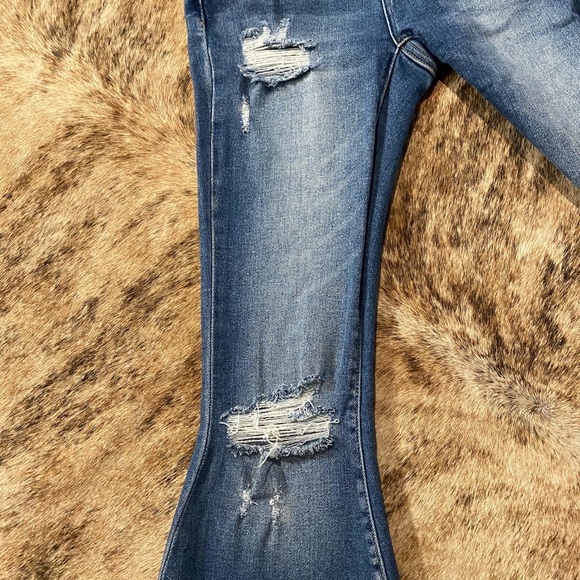 Petite Denim Bells - Picture 3 of 4